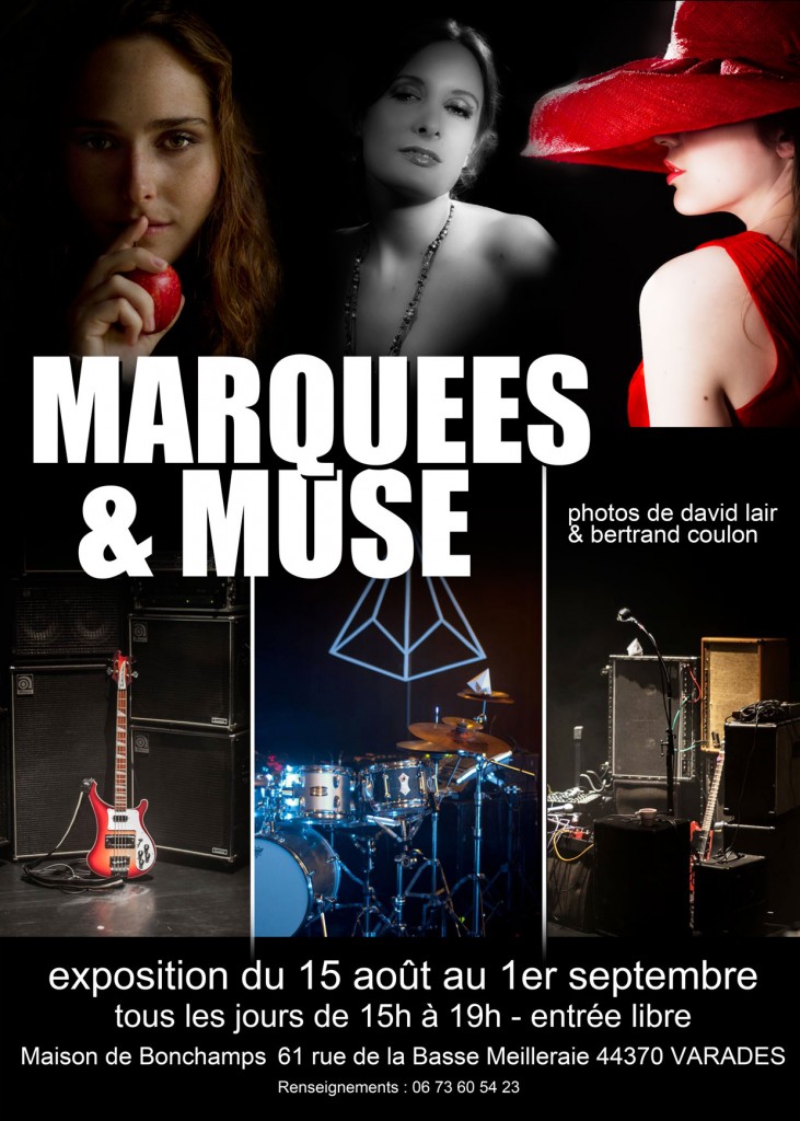 Marquees & Muse, exposition photo de David Lair et Bertrand Coulon