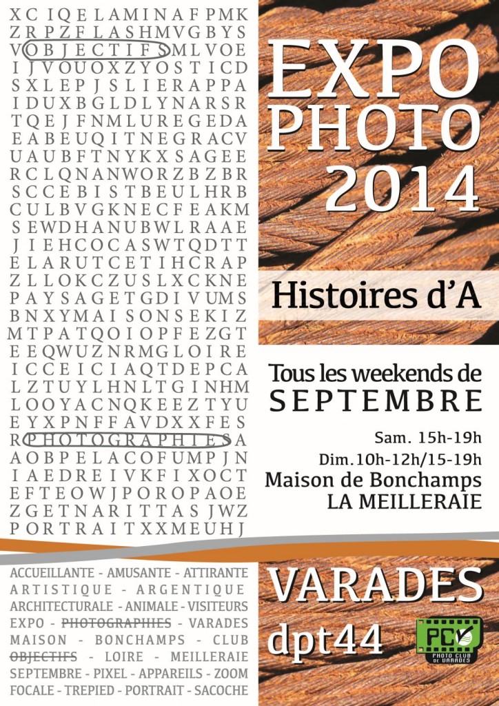 Expo photo 2014 Varades : Histoires d'A...