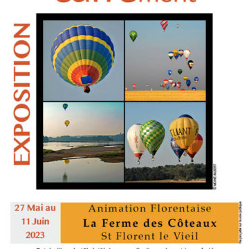 CARREment  Le PCV expose à la ferme des coteaux à St Florent Le Vieil les weekends des 27,28,29 Mai  3, 4 Juin et 10, 11 Juin de 15h à 18 h.
